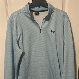 Under Armour Light Blue Quarter-Zip Jacket